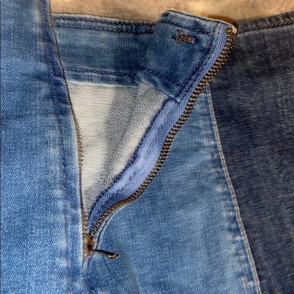 Pacsun two toned denim skirt - Picture 6 of 8